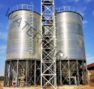 2000TON Paddy Rice Storage Steel Silo Supplier