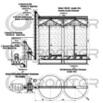 4000TON Paddy Rice Storage Steel Silo