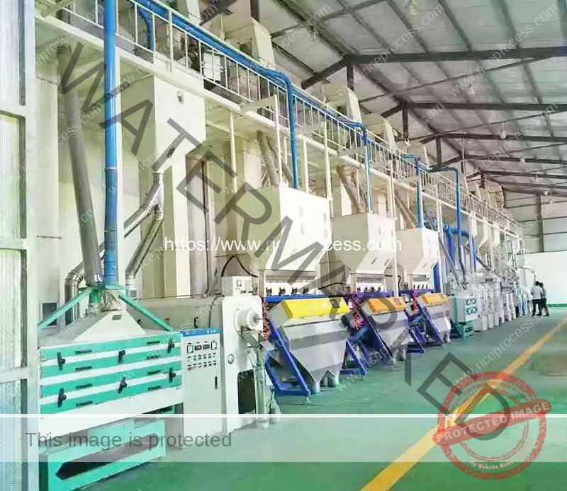 Full Automatic 200TPD Rice Mill Production Line