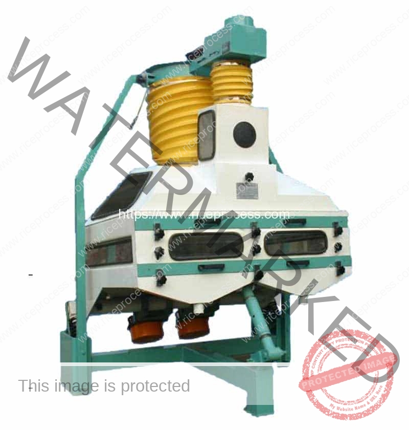 Automatic Rice Gravity Grading Destoner Machine