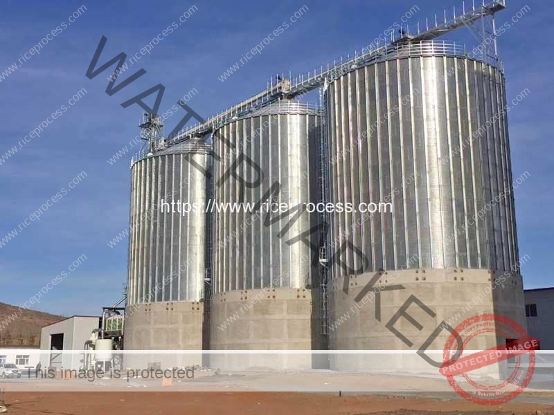 Automatic-Paddy-Rice-Storage-Steel-Silo