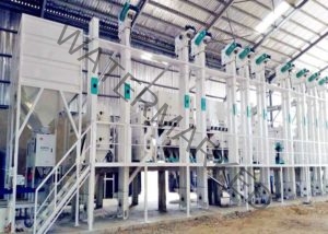 Full Automatic 120TPD Rice Mill Plant